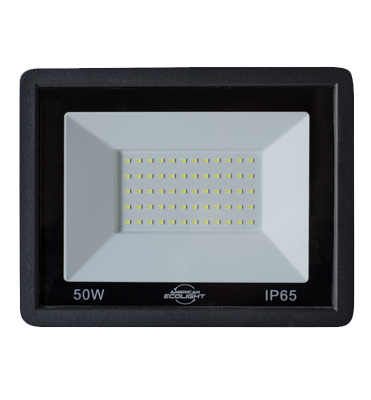LAMPARA LED TIPO REFLECTOR 50W DL NEGRA