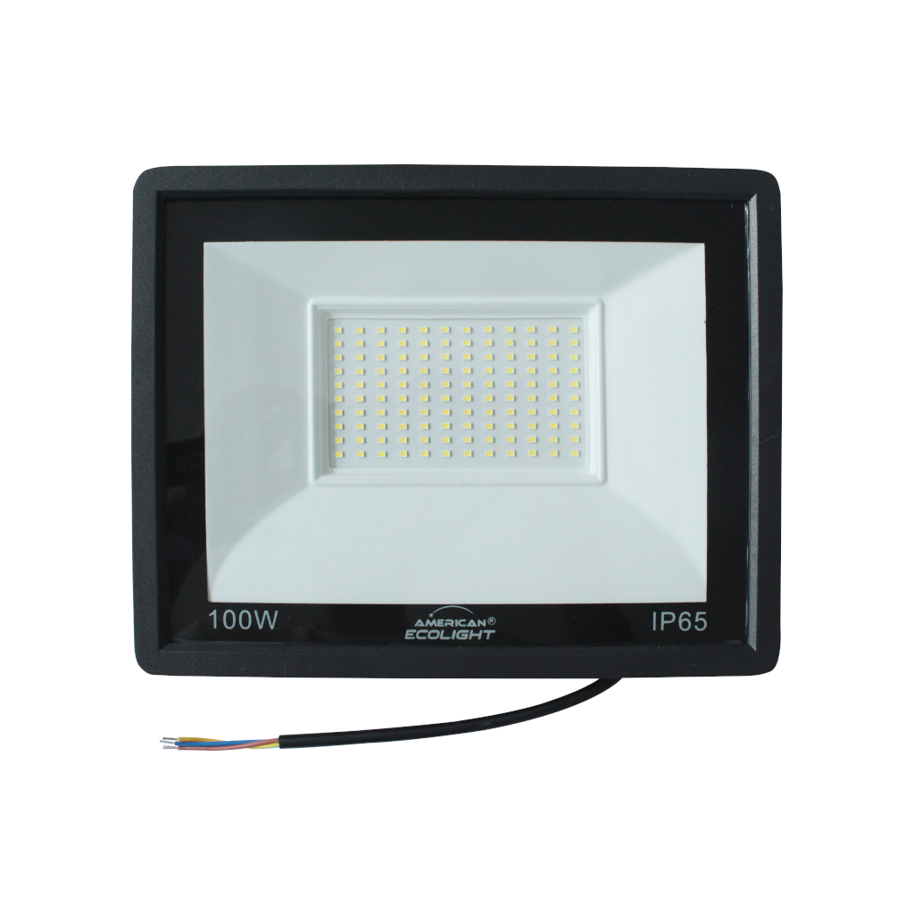 LAMPARA LED TIPO REFLECTOR 100W DL NEGRA