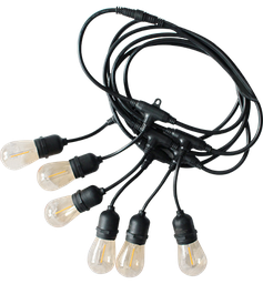 [EXT0117] Serie de 24 Bombillas LED Vintage 15 mts